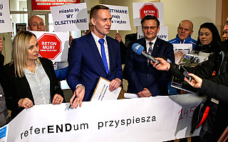 Coraz bliżej referendum w Olsztynie. „To jest próba zmiany prezydenta Grzymowicza na byłego prezydenta Małkowskiego” Coraz bliżej referendum w Olsztynie. „To jest próba zmiany prezydenta Grzymowicza na byłego prezydenta Małkowskiego”